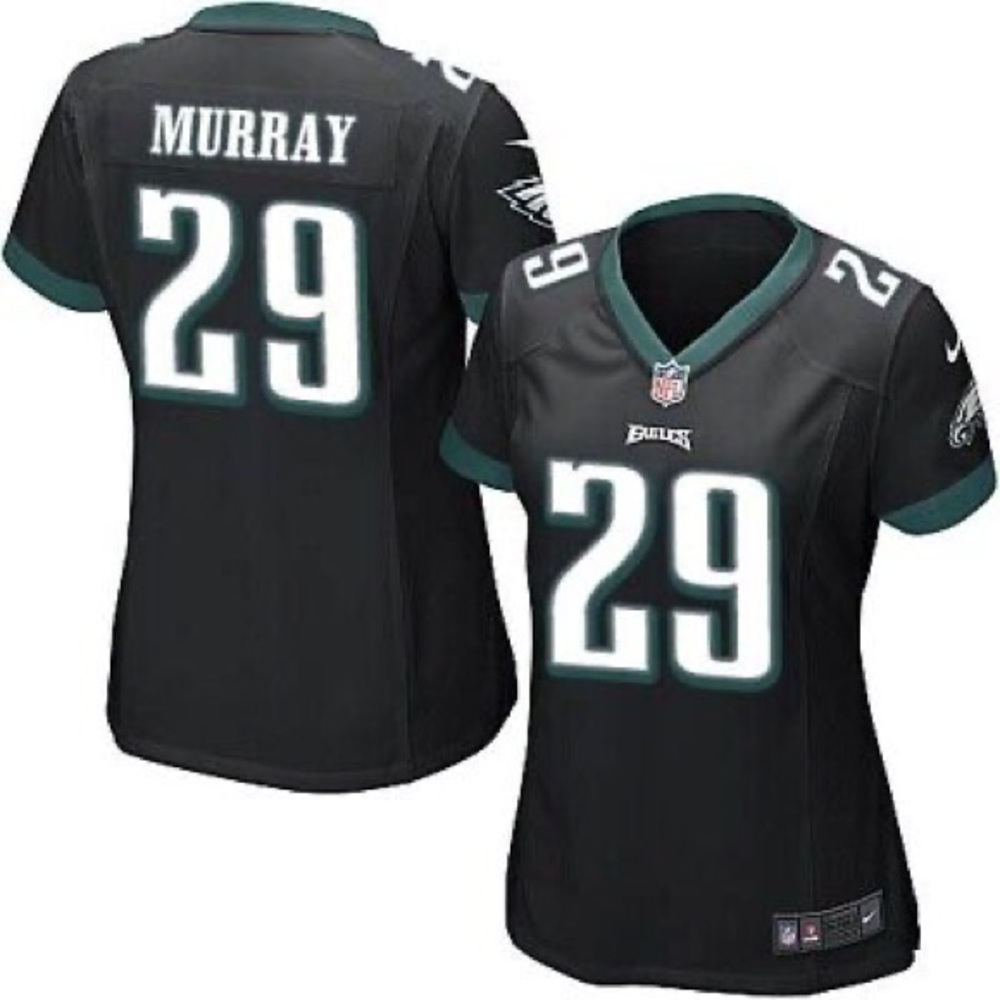 NWT BLACK NFL PHILADELPHIA EAGLES NIKE ON FIELD DEMARCO MURRAY JERSEY
